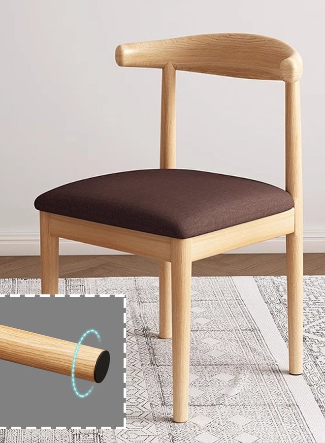 Generic Kitchen Chairs Dining Chair Modern Dining Chair Multifunctional Kitchen Chairs Curved Backrest Dining Chair For Office, Kitchen, Dining, Bedroom, Living Room Side Chair  - Image 1