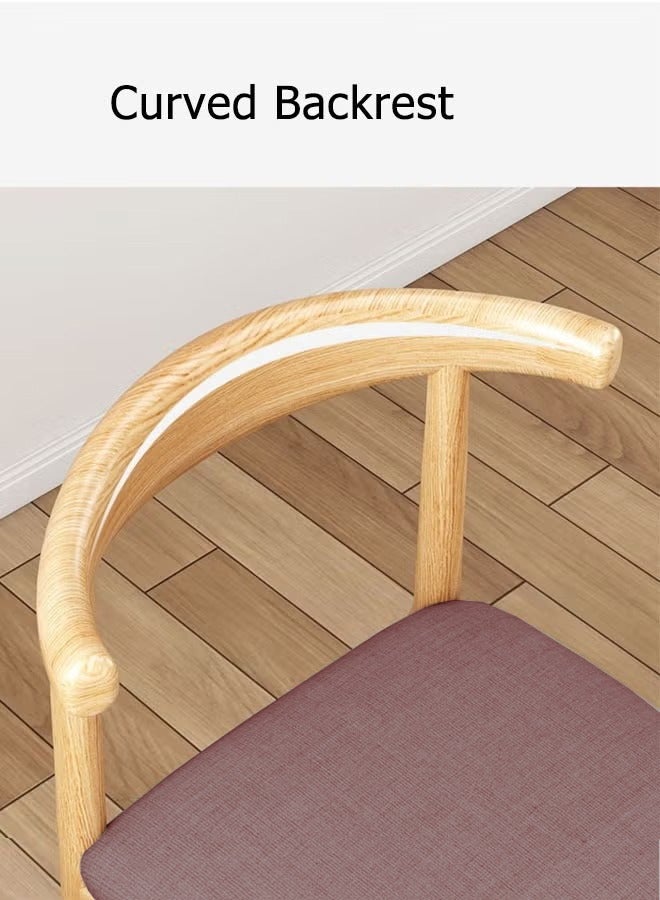 Generic Kitchen Chairs Dining Chair Modern Dining Chair Multifunctional Kitchen Chairs Curved Backrest Dining Chair For Office, Kitchen, Dining, Bedroom, Living Room Side Chair  - Image 5