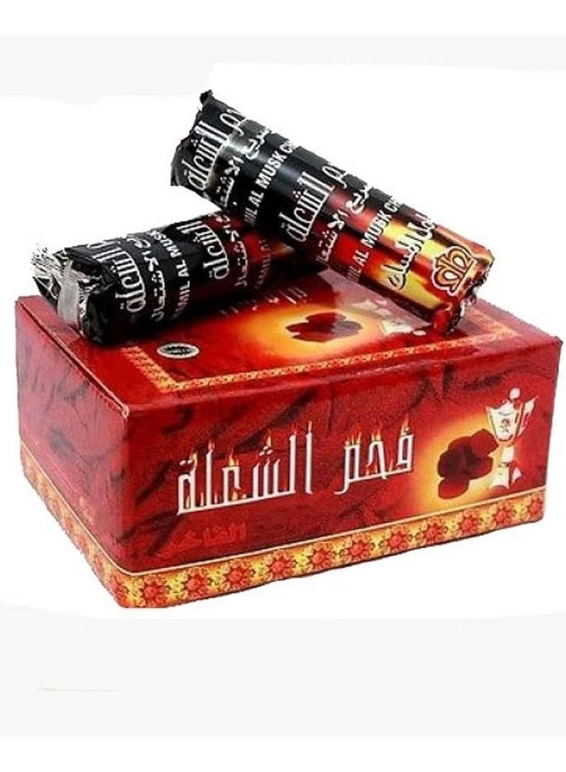Bakhoor Charcoal 100 Peices Long Lastting for Bakhoor and Incense
