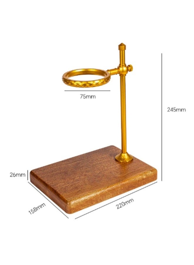 منصة تحضير قهوة يدوية قابلة للتعديل – قاعدة خشبية أنيقة لحامل الفلتر، مثالية للاستخدام المنزلي والمقاهي والمكتب - Image 2