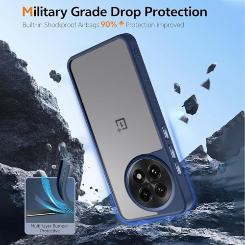 KARWAN®️ Shockproof Back Case Cover for Oneplus 13R | Camera Protection Bump |Shockproof Back Case Cover for Oneplus 13R - Blue - Image 3