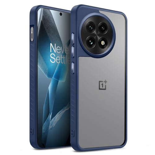 KARWAN®️ Shockproof Back Case Cover for Oneplus 13R | Camera Protection Bump |Shockproof Back Case Cover for Oneplus 13R - Blue - Image 1