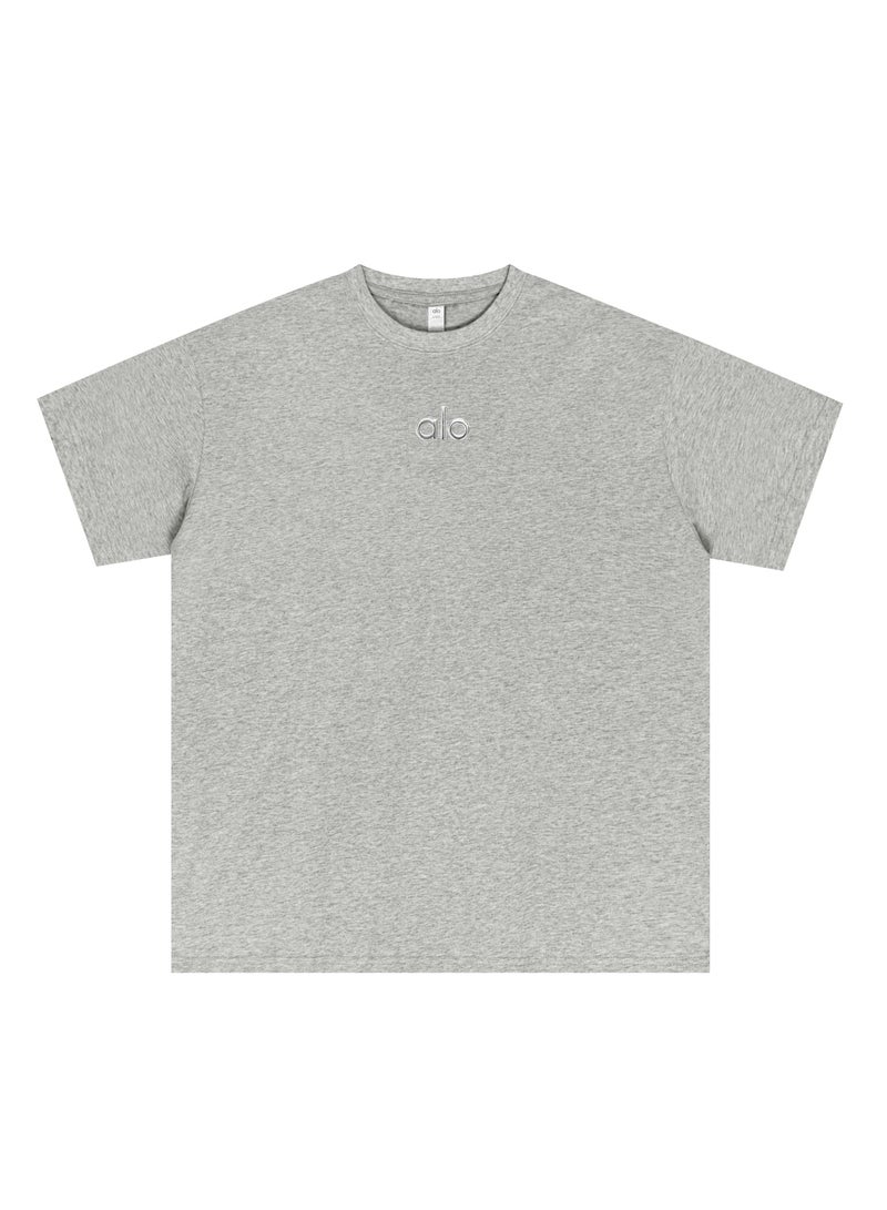 alo Alo - Gray - Sporty - Casual - Men's and Women's Matching Top  - Image 1