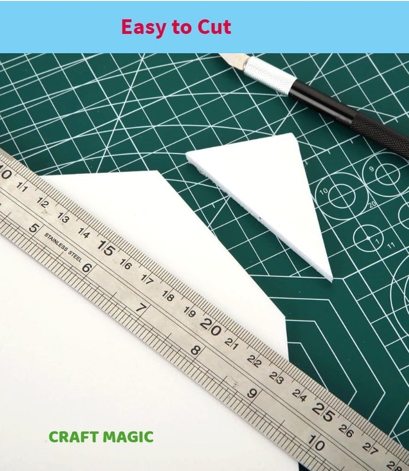 CRAFT MAGIC لوح فوم CRAFT MAGIC A2 - أبيض (عبوة من 2) - Image 4