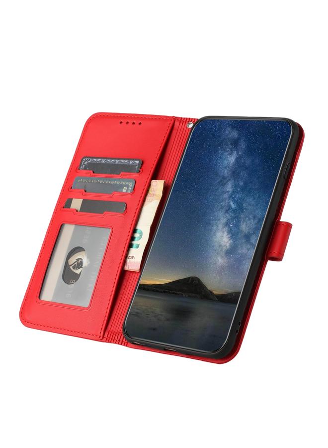 Zaboon Case For iPhone 13 Pro Datura Flower Embossed Flip Leather Phone Case - Image 3