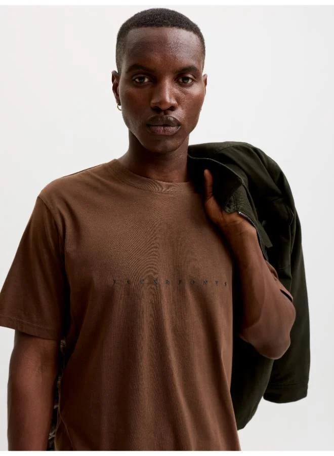 JACK & JONES Logo Crew Neck T-Shirt