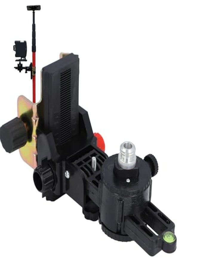 Garosa Fine Tuning Bracket Level Adapter L Shape Magnetic Pivoting Base with Adjustable Clip for Wall Ceiling Mounted - Image 1
