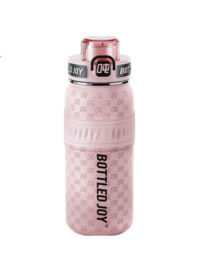 Bottled Joy Vintage Style Stainless Steel Insulated Bottle With Tea Infuser 0.75L - Image 3