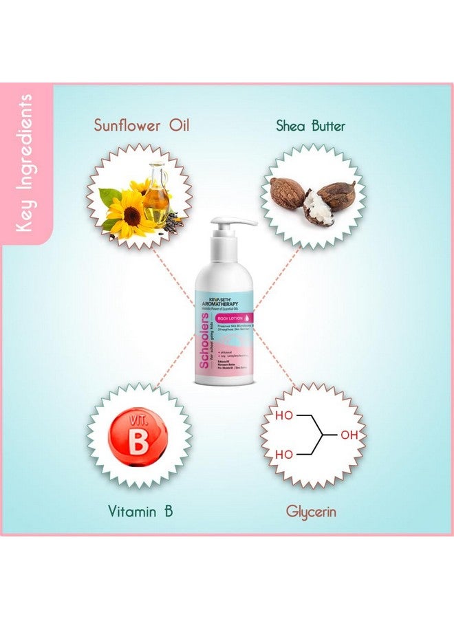 KEYA SETH AROMATHERAPY, DEVICE OF DROP Keya Seth Aromatherapy Schoolers Body Lotion for Deep Nourishment and Long-lasting Moisturizer for Radiant Skin- Hypoallergenic- Paraben & Mineral Oil Free- 300ml. - Image 5