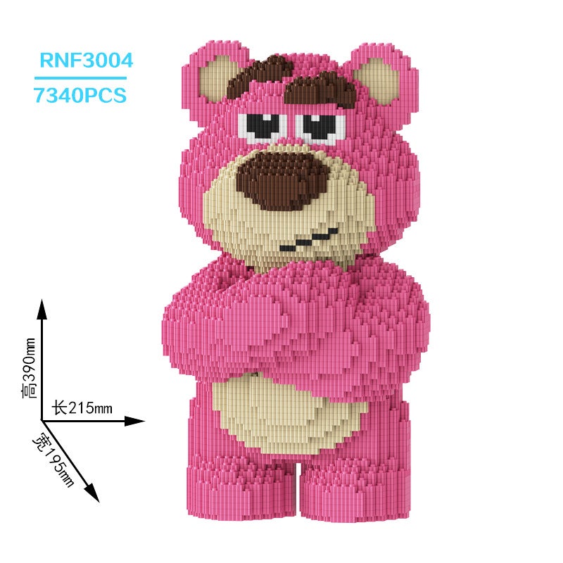 Cls Chaole Sen Super Large Pikachu Small Particle Nezha Children's Building Block Toy Boys and Girls Birthday Gift - Image 1