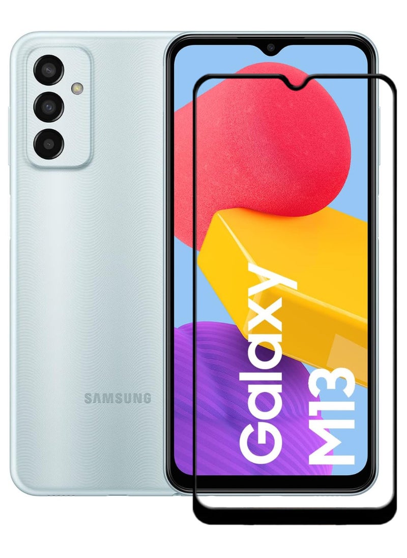 ACLIX Antistatic ESD Dustproof Premium Quality High Definition Tempered Glass Screen Protector Designed For Samsung Galaxy M13 - Image 1