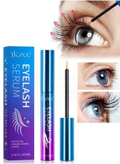 IKZEE Eyelash Serum Rapid Eyelash Growth Serum Lash Serum for Eyelash Growth Lash Growth Serum for Stronger Healthier Fuller Longer Lashes and Brows Lash and Brow Growth Serum  - Image 1