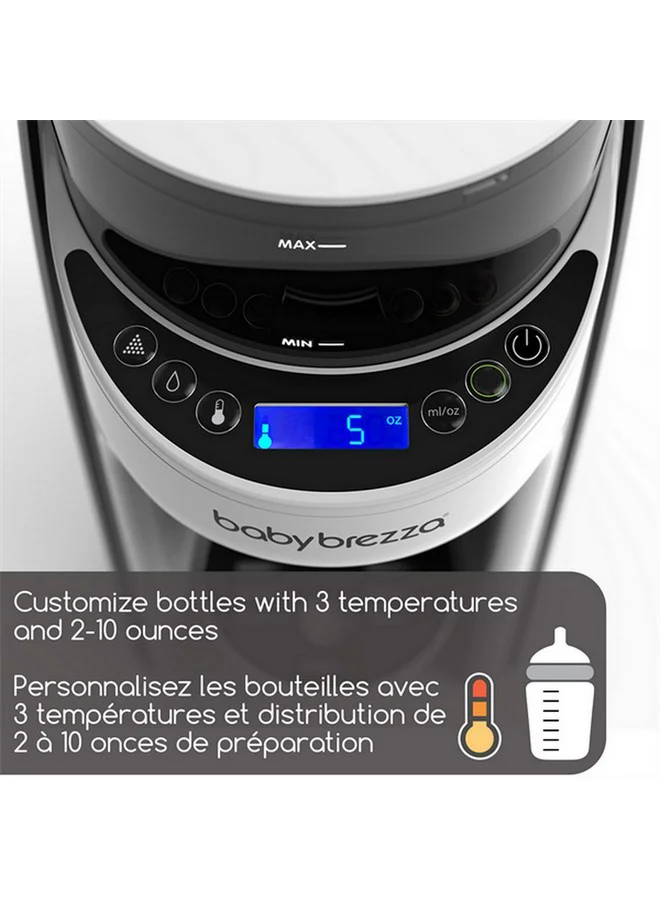 Baby Brezza Formula Pro Advanced Baby Formula Dispenser, White And Black, 45.5 X 26 X 7.5 CM, Frp0046