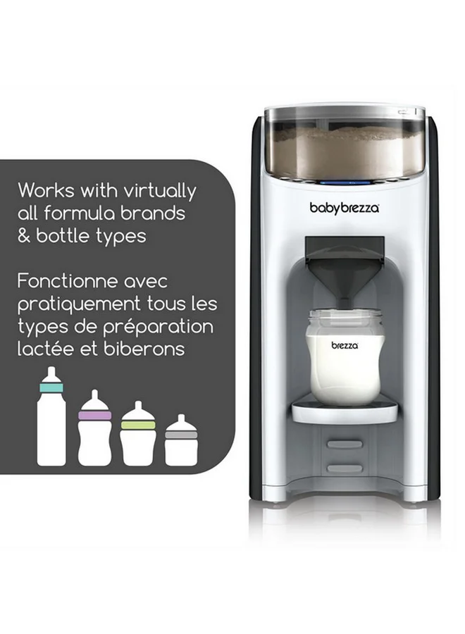 Baby Brezza Formula Pro Advanced Baby Formula Dispenser, White And Black, 45.5 X 26 X 7.5 CM, Frp0046