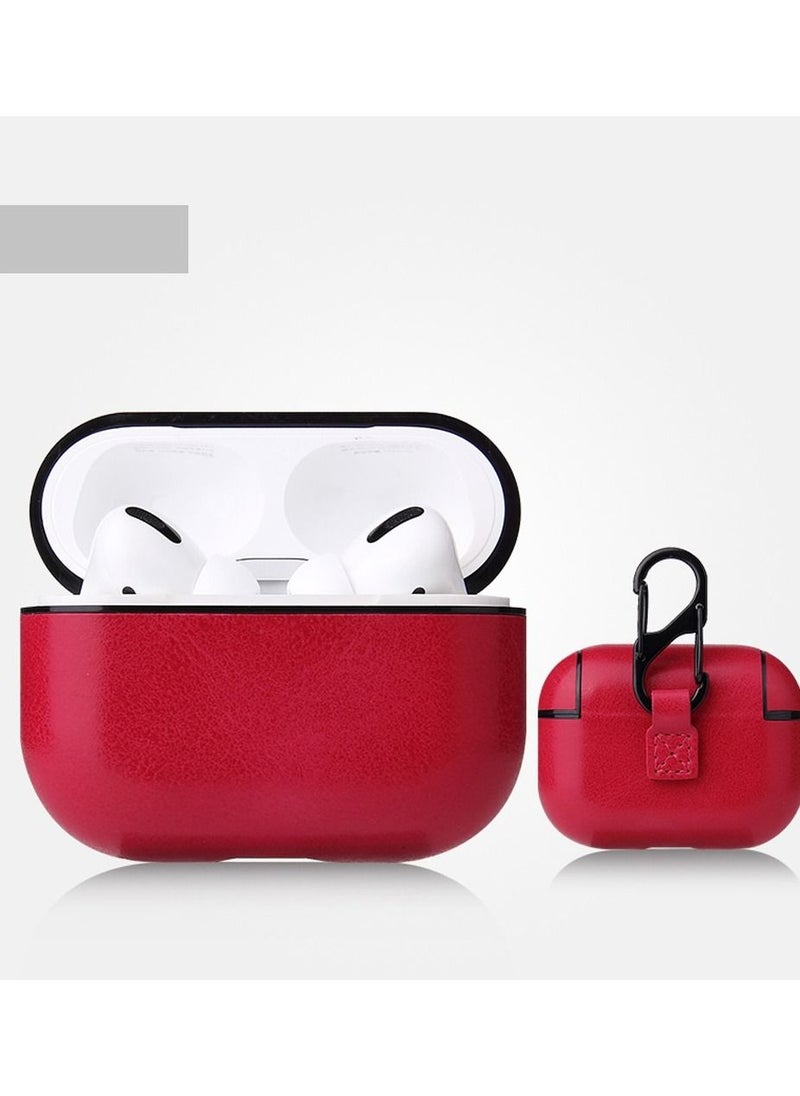 Loquat - Airpods Pro Bluetooth Headset Crazy Horse Pattern Protective Cover - Image 1