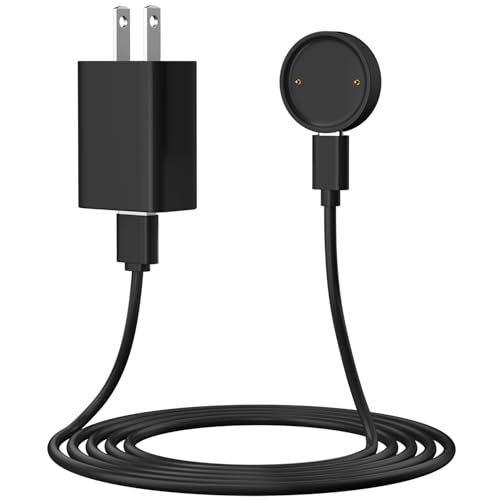 Gamorek Watch Charger for Amazfit Bip 6Active 2 Magnetic Wall Fast Charging Adapter Cable Magnetic Charging Cable 33FT - Image 1