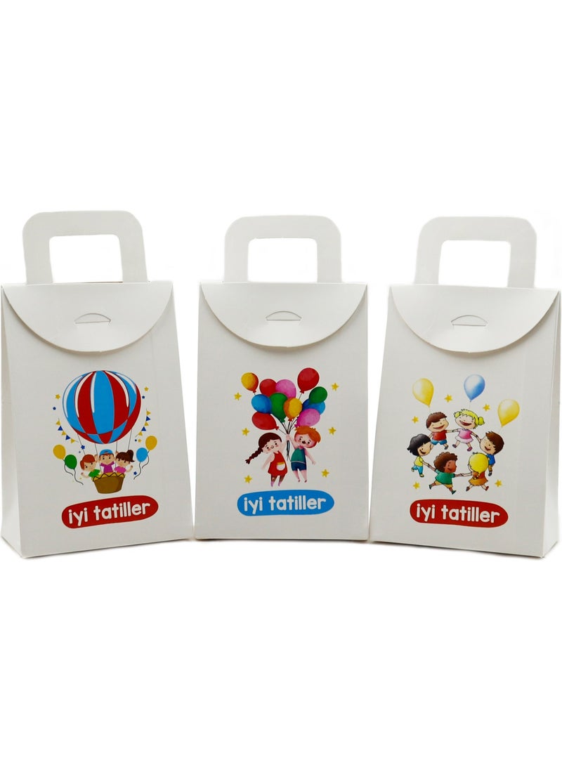 Repro Design 10 x 15 Happy Holidays Printed Gift Box 15 Pieces 3 Different Models  - Image 2
