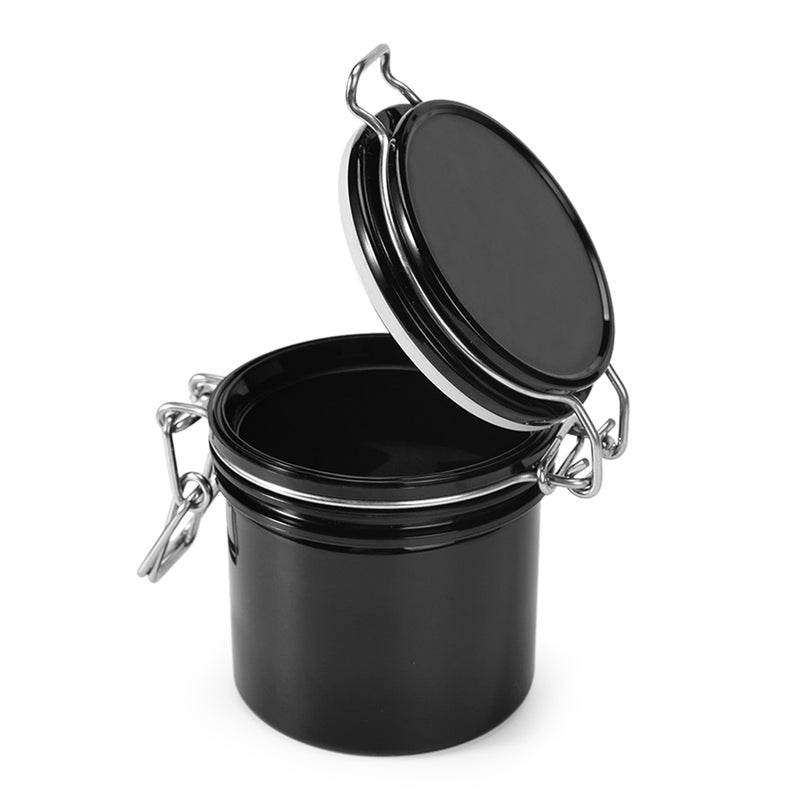 Eyelash Glue Bottle Seal Storage Container Storage Box Activated Carbon Eyelash Extension Makeup Tool Proof and Oxidation Prevention Black - Image 1