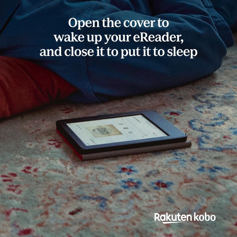 Kobo Clara Colour/BW SleepCover Case | Misty Green | Sleep/Wake Technology | Built-in 2-Way Stand | Vegan Leather | Compatible with 6â€ Kobo Clara Colour/BW eReader - Image 4