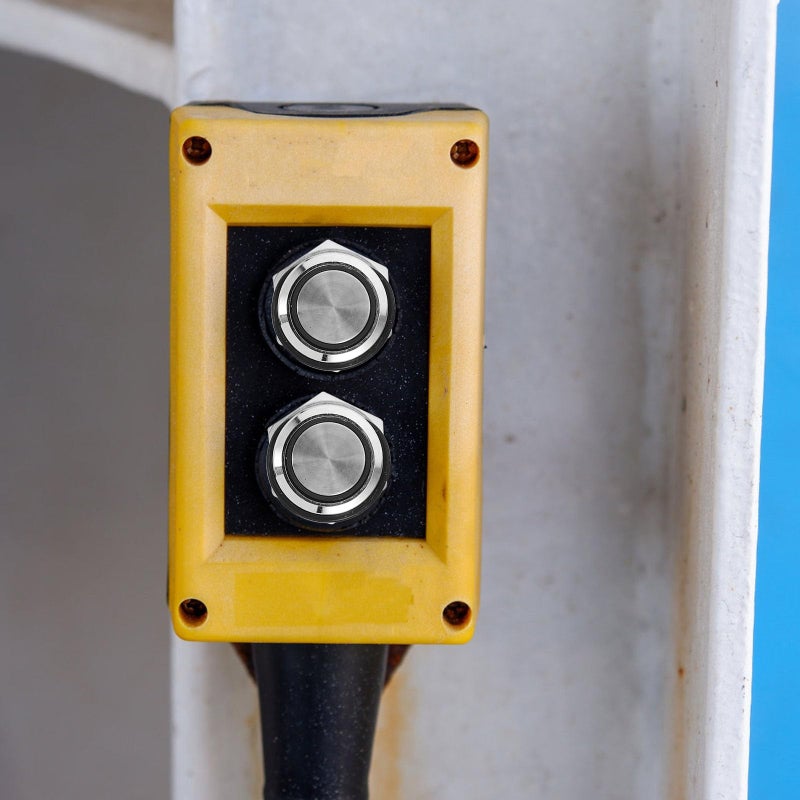 16mm Automotive Engine Starter Push Button Ignition Switch With LED Light Self Locking Momentary Reset - Image 4