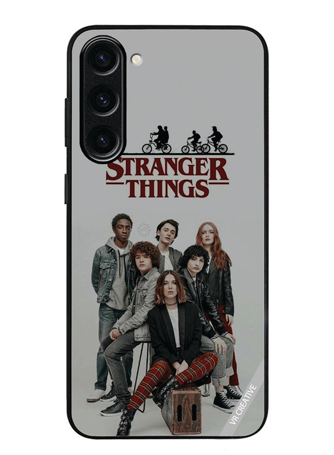 VR CREATIVE Protective Case Cover For Samsung Galaxy S23 Strangers Thing Design Multicolour - Image 1