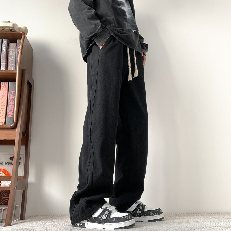 Unisex Casual Daily Denim Jeans - Image 1