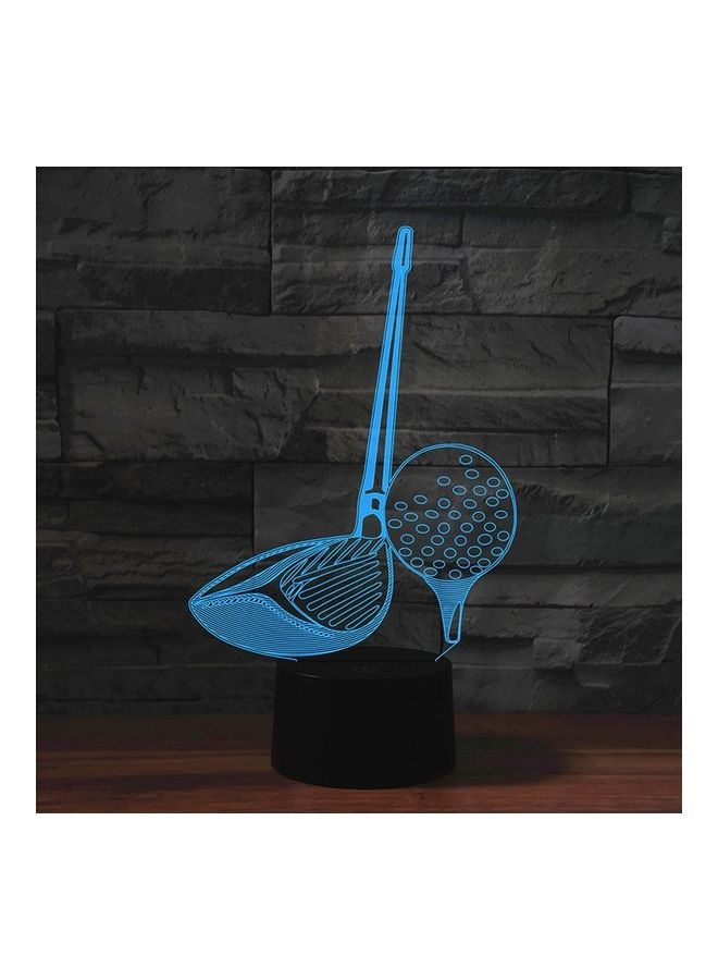 NIBEMINENT Golf Shape LED Vision Table Lamp Multicolour - Image 1