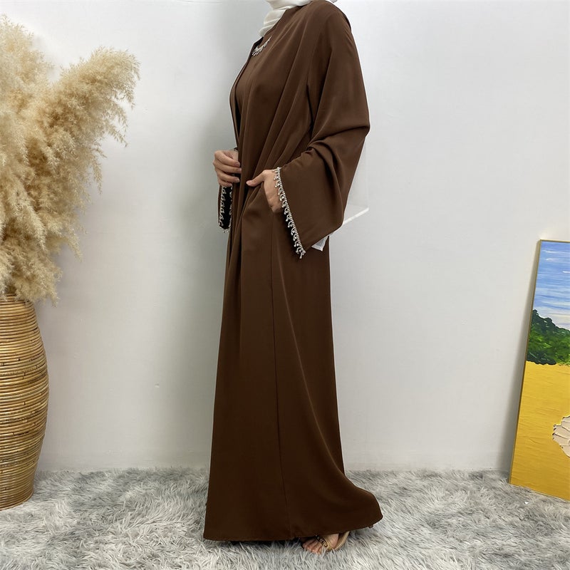 monica fashion Sleeveless Dress & Cardigan Set - Elegant Commuter Style - Image 5