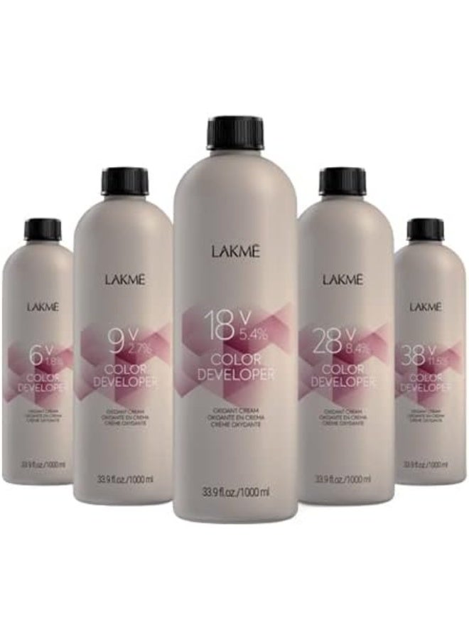 Lakme Color Developer 18V 5.4% 1000 ML - Image 4