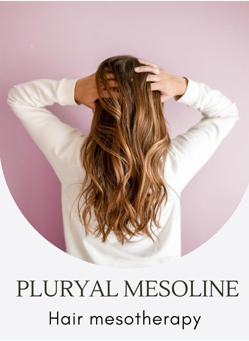 Pluryal - Pluryal Mesoline Hair Mesotherapy to increase hair growth, prevent hair loss and treat baldness problems with shine, strength, density and thickness of hair - Image 1