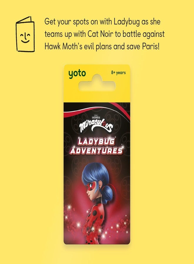 Yoto Miraculous: Ladybug Adventures - Kids Audio Card for Use with Player & Mini All-in-1 Audio Player, Educational & Screen-Free Listening with Playtime Bedtime & Travel Stories, Ages 8+ - Image 2