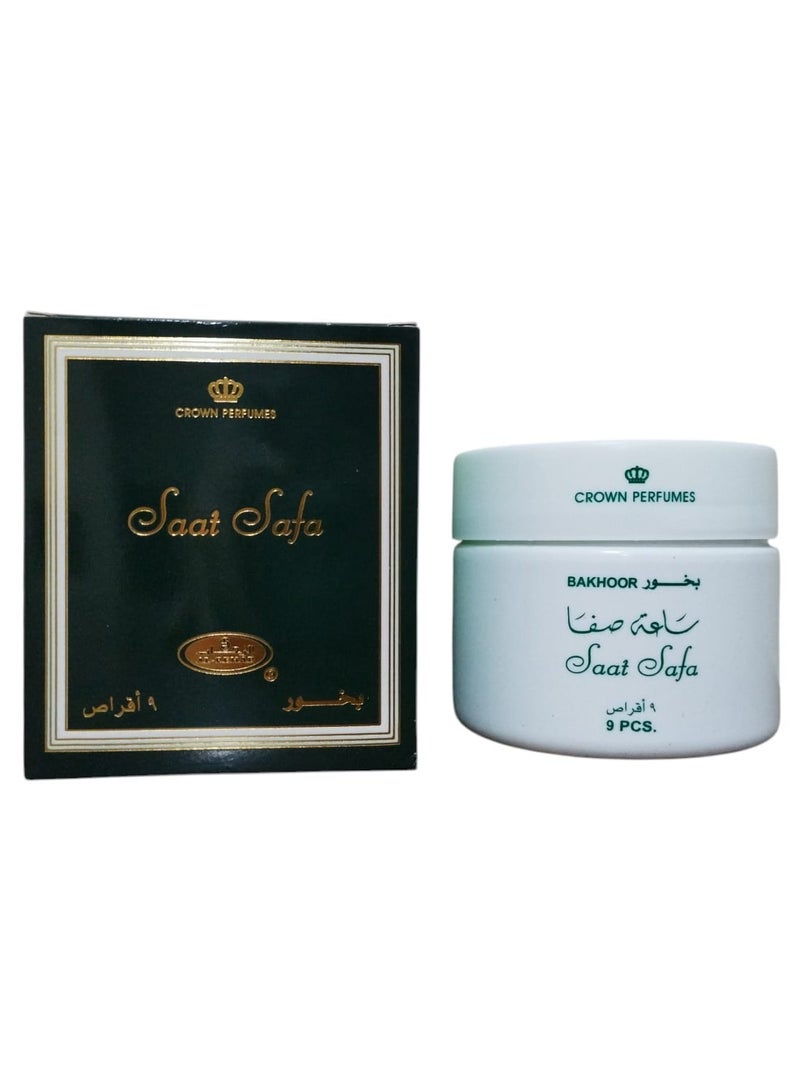 الرحاب للعطور بخور معمول ساعة صفا - 9 أقراص 