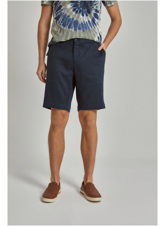 Dare - Basic linen shorts - Image 1