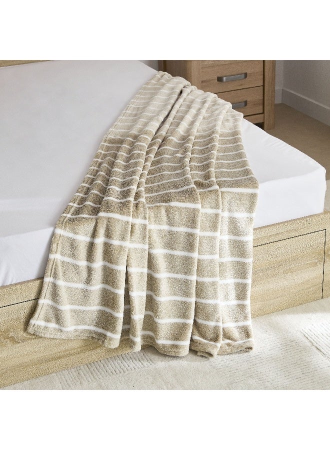 Home Box Linoa YD Stripe Twin Blanket 150 x 200 cm  - Image 3