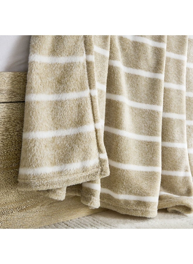 Home Box Linoa YD Stripe Twin Blanket 150 x 200 cm  - Image 1