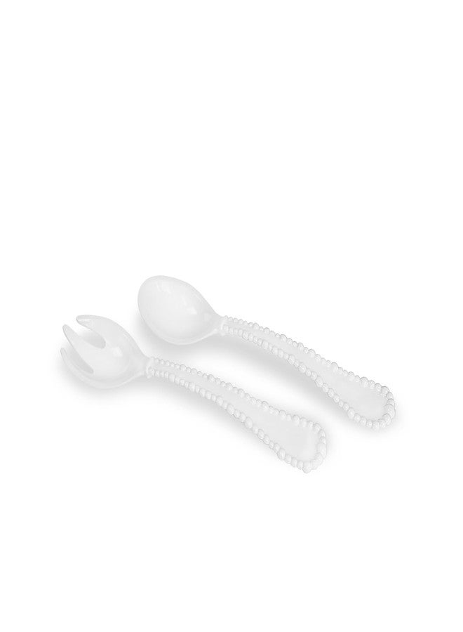 Beatriz Ball 2427 Alegria Melamine Salad Server, White - Image 1