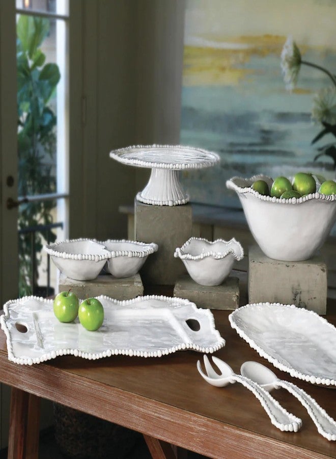 Beatriz Ball 2427 Alegria Melamine Salad Server, White - Image 4