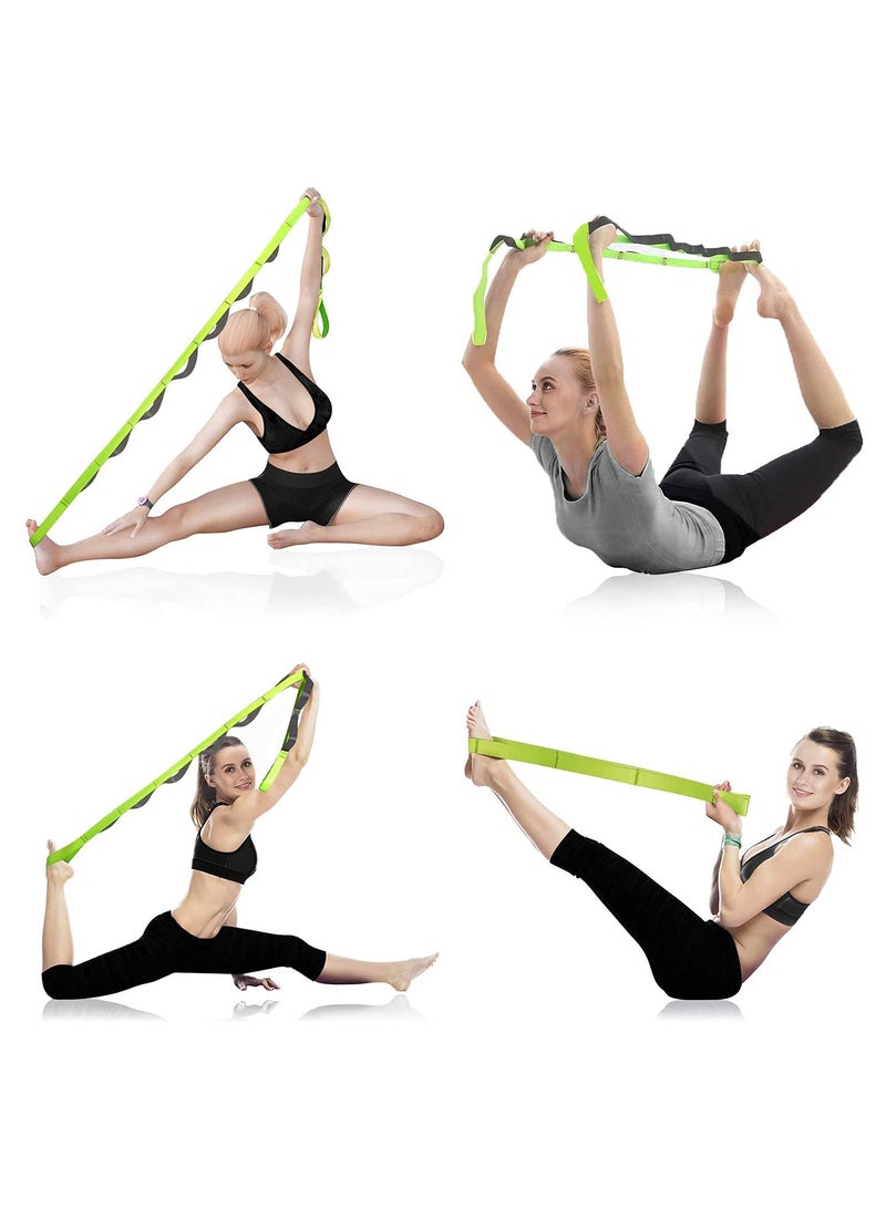 Arabest Yoga Strap - Stretching Strap, 12 Loops Yoga Stretch Strap, Non-Elastic Stretch Band for Physical Therapy, Pilates, Dance and Gymnastics with Carry Bag - Image 5