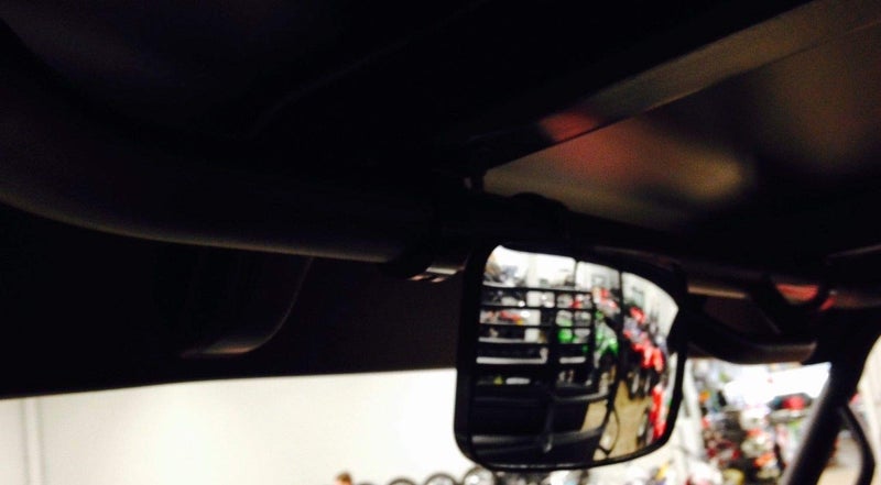 Maverick Advantage Rearview Mirror for Kawasaki Mule FXT Line - Image 2