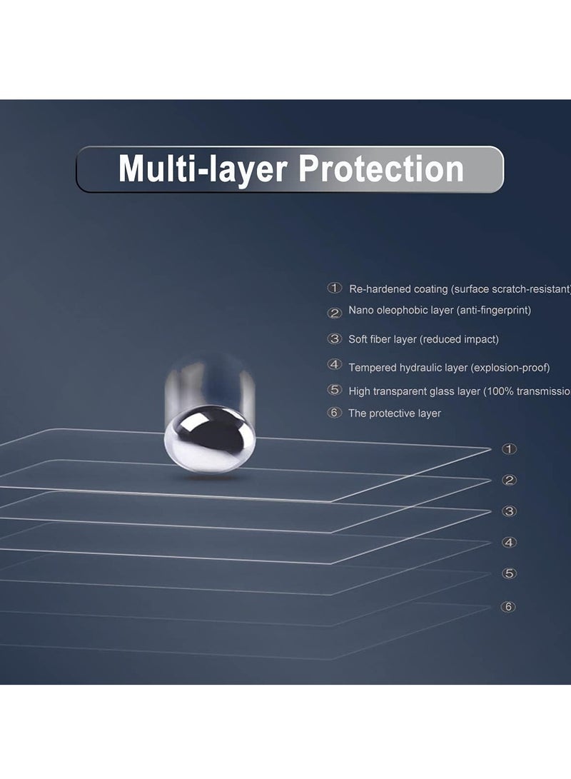 MUBUY-GOL Glass Screen Protector for 13" MacBook Pro 13 M2 M1 2016-2022, MacBook Air 13 M1 2018-2021 (Pro Model: M2 M1 A2338 A2289 A2251 A2289 A2251 A2159 A1706 A1708 A1989, Air Model: A2337 M1 A2179 A1932) - Image 3