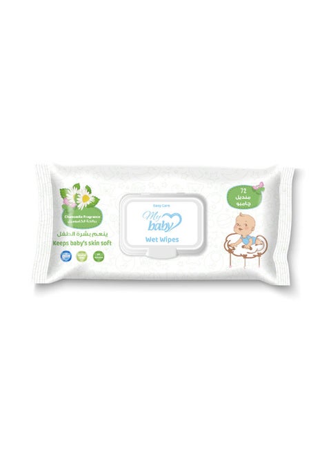72-Piece My Baby Wet Wipes - Chamomile