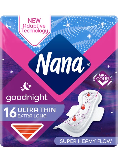 Ultra Thin Extra Long With Wings Night Sanitary Pads