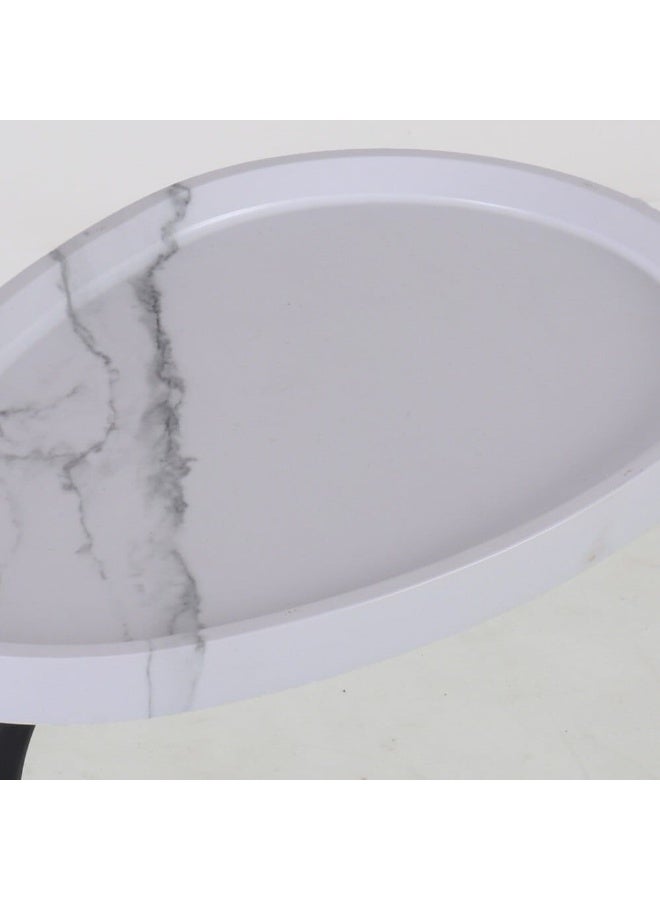 بيتونيا طاولة جانبية سيرال - ابيض - Image 2