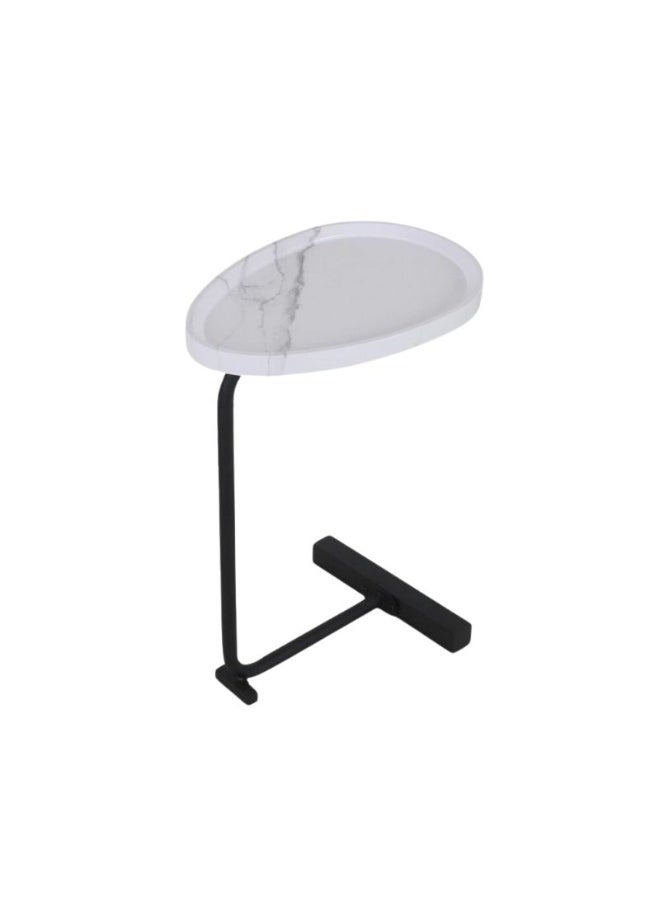 بيتونيا طاولة جانبية سيرال - ابيض - Image 4