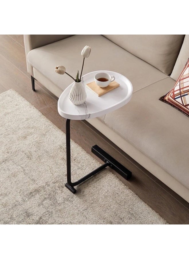 بيتونيا طاولة جانبية سيرال - ابيض - Image 5