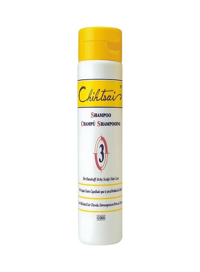 Chihtsai No.3 Shampoo for Hair Loss (8.3oz/250ml) - Eliminate dandruff & flakes, Smooths itchy scalp - Image 1