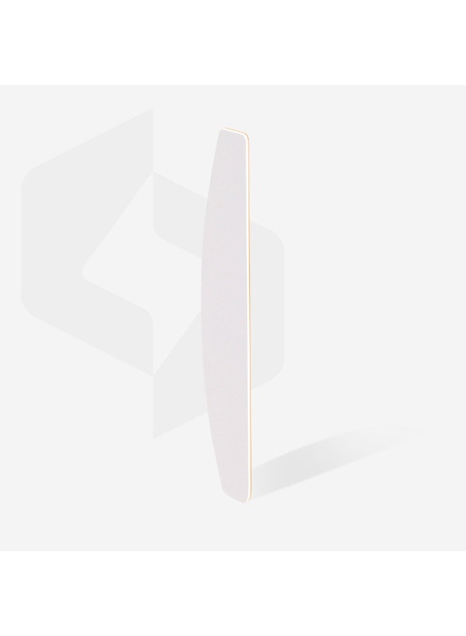 STALEKS PRO Disposable White Files for Crescent Nail File on a Soft Foam Layer Expert 40 240 Grit - Image 1