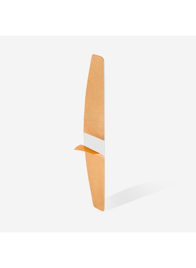 STALEKS PRO Disposable White Files for Crescent Nail File on a Soft Foam Layer Expert 40 240 Grit - Image 2