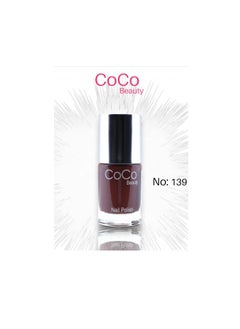 Coco Nail Polish No.139 DEEP COFFEE 12ml  - Image 2