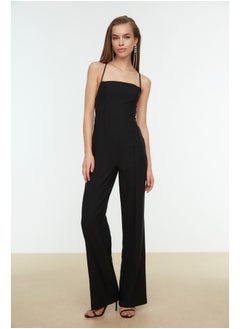 trendyol Black Woven Overalls TPRSS21TU0115  - Image 2